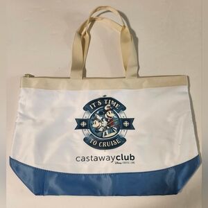 Disney Cruise Line Castaway Club Tote Bag It’s Time To Cruise Magic 2024